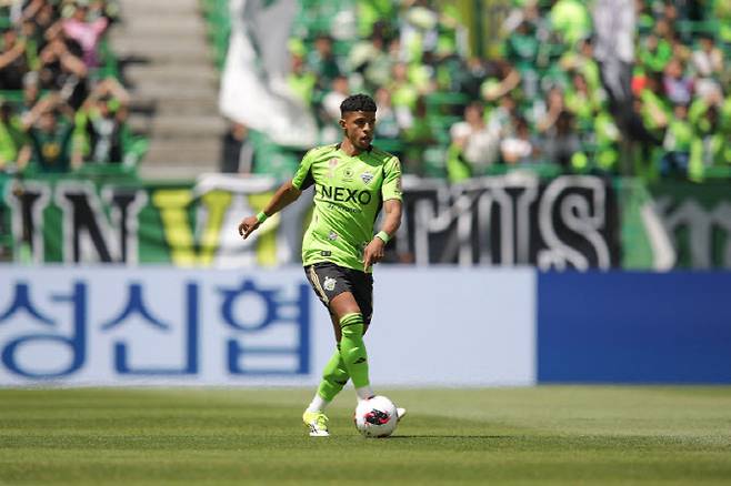오베르단(전북). 사진=한국프로축구연맹