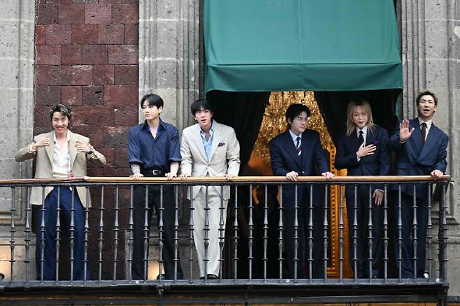 방탄소년단(사진=AFP)