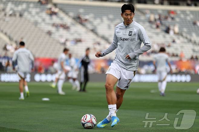 LA FC 손흥민. ⓒ AFP=뉴스1