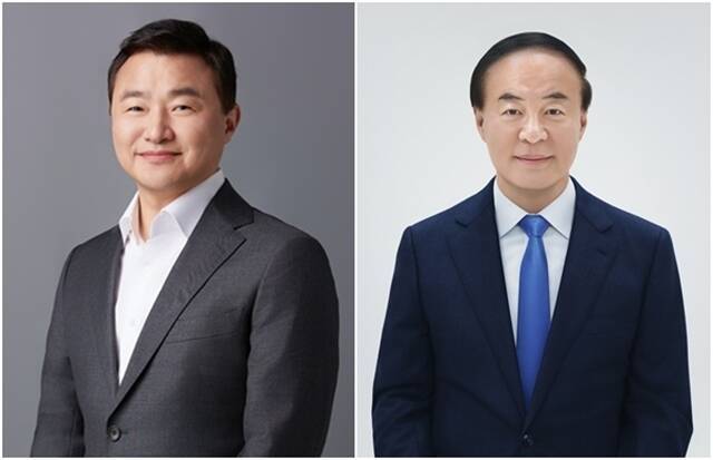 전영현(오른쪽)·노태문 삼성전자 대표이사가 7일 사내게시판을 통해 "미래 경쟁력이 손실되지 않도록 해달라"고 밝혔다. /삼성전자