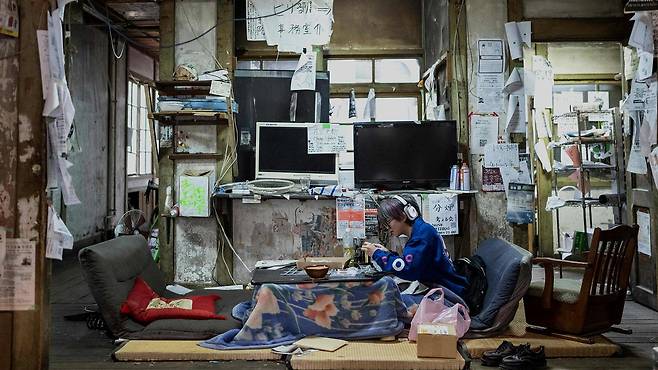 교토대의 자유로운 학풍을 상징하는 '요시다 기숙사'. AFP=연합뉴스