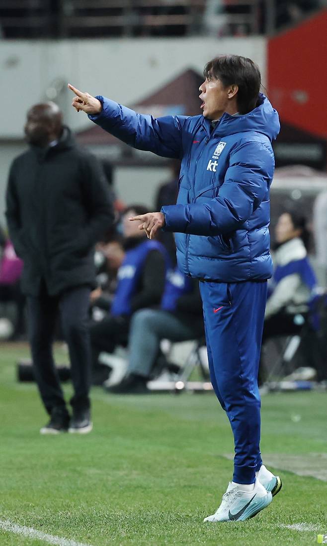 홍명보 한국 축구대표팀 감독. 연합뉴스
