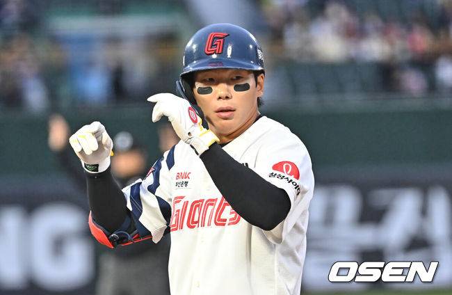[OSEN=부산, 이석우 기자] 롯데 자이언츠 장두성 065 2026.04.30 / foto0307@osen.co.kr