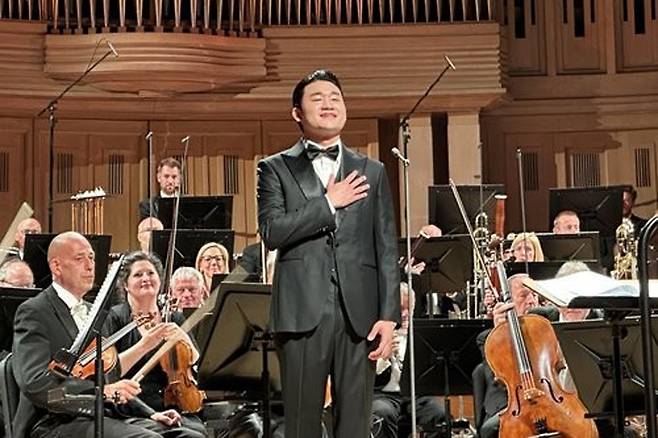 2023년 벨기에 퀸 엘리자베스 콩쿠르에서 1위를 차지한 바리톤 김태한 [연합뉴스 자료사진. 재판매 및 DB 금지]