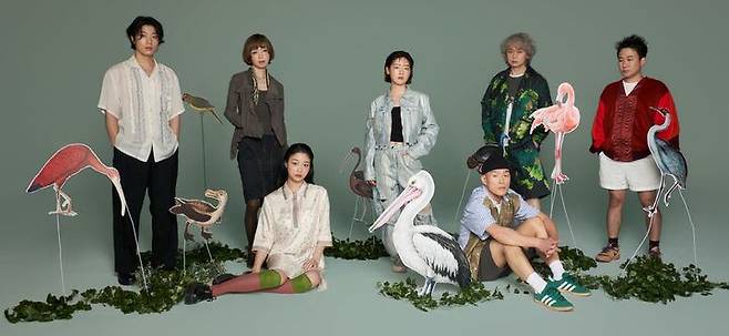 올해 첫 북미 투어에 나서는 밴드 이날치. /하이크