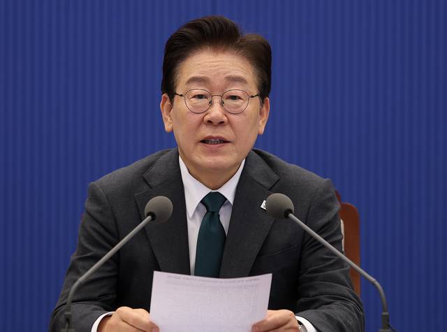 이재명 대통령. 연합뉴스