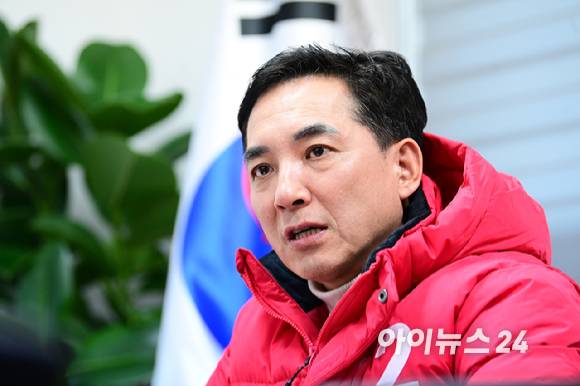 박민식 국민의힘 부산 북구 갑 국회의원 보궐선거 후보 [사진=정소희 기자]