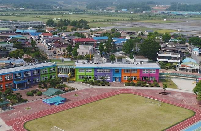 작천초등학교 전경(사진 홈페이지)