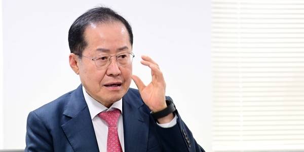 홍준표 전 대구시장.  이상섭 기자