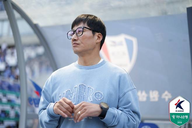 이정효 수원 삼성 감독. /사진=한국프로축구연맹 제공