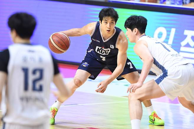 소노와의 챔피언결정 3차전에 나선 허훈 [KBL 제공. 재판매 및 DB 금지]