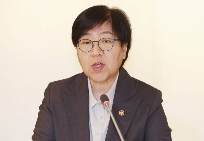 정은경 보건복지부 장관. 연합뉴스