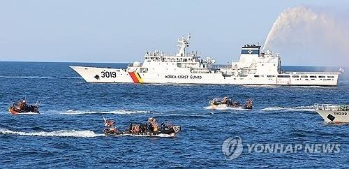 불법 외국어선 특별단속 훈련.연합뉴스