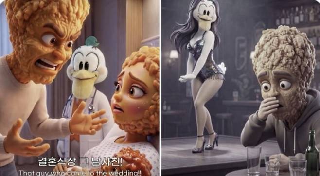 페리카나치킨 광고 영상 캡처