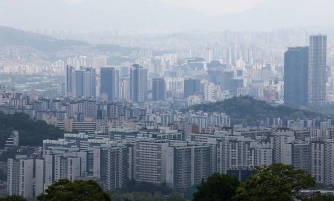 서울 시내 한 아파트 단지. 뉴스1