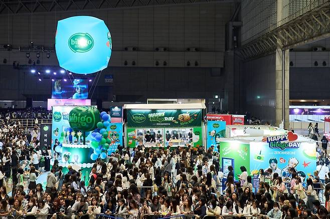 K콘 재팬 2026 CJ제일제당 비비고 부스 전경.(CJ제일제당 제공)