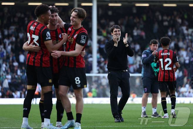 잉글랜드 프리미어리그(EPL) 6위에 자리하며 다음 시즌 UCL 진출을 노리는 본머스. ⓒ AFP=뉴스1