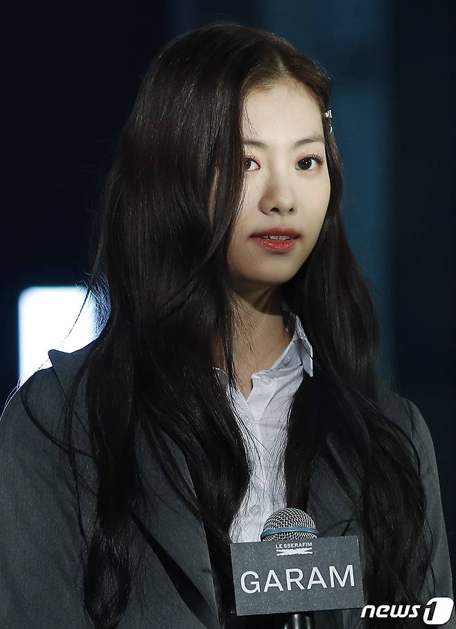 하이브 최초 걸그룹 르세라핌(LE SSERAFIM) 출신 김가람 ⓒ 뉴스1 권현진 기자