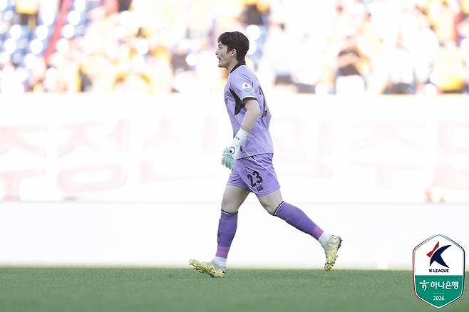 광주 골키퍼 김동화. 제공 | 한국프로축구연맹