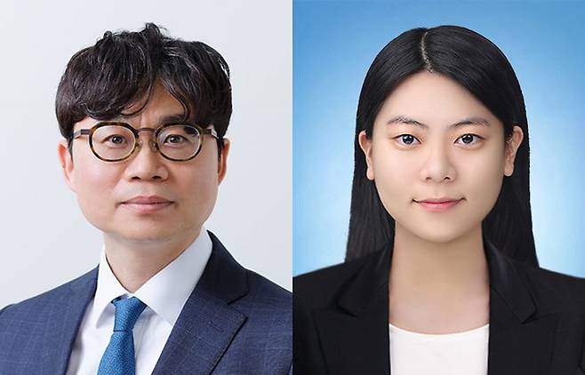 왼쪽부터 김병수 연세대 화학과 교수(교신저자), 권경진 박사과정생(제 1저자).