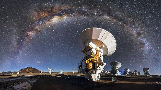 아르헨티나의 한 천문대의 모습. BorispatagoniaAstronomy