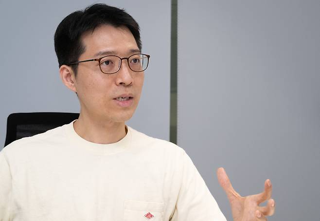 서창훈 비바리퍼블리카(토스) 상무가 30일 오후 서울 강남구 토스 사무실에서 헤럴드경제와 인터뷰를 하고 있다. 윤창빈 기자