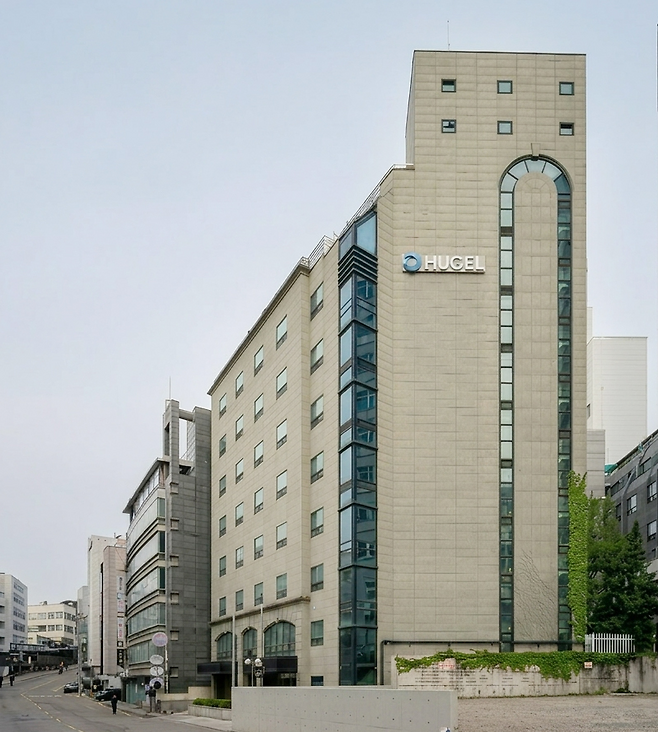 휴젤빌딩 전경. 코람코자산운용