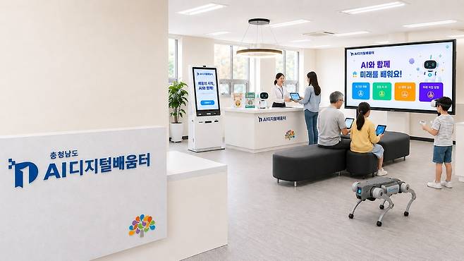충남 AI 디지털 배움터 이미지 [충남도 제공. 재판매 및 DB 금지]
