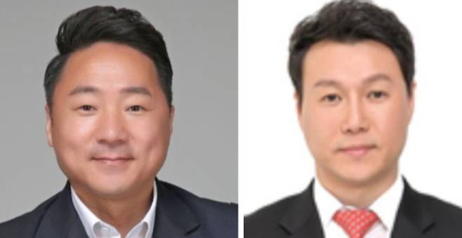 ▲ 정용한(왼쪽)·정봉규 예비후보. /사진제공=선관위