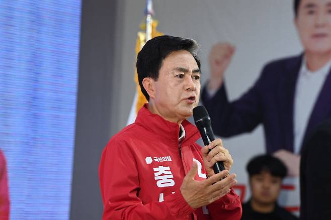 김태흠 후보.[사진=김태흠 캠페 제공]
