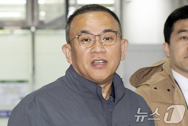 정치자금법 위반 혐의를 받는 '정치브로커' 명태균 씨. ⓒ 뉴스1 최지환 기자