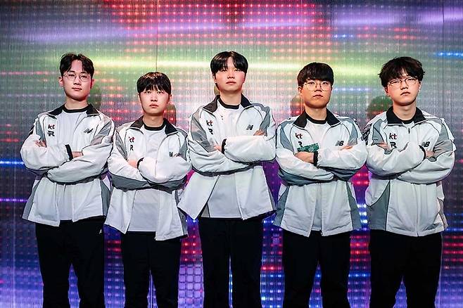KT 롤스터 선수단. 사진 | LCK