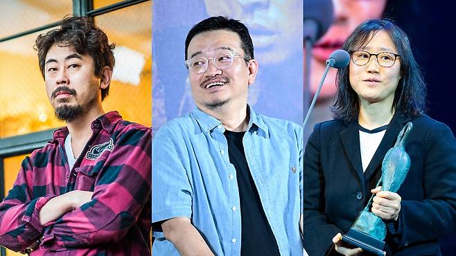 나홍진·연상호·정주리 감독 ⓒOSEN