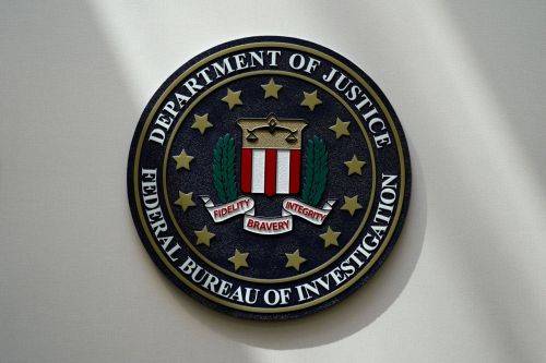 미 연방수사국(FBI) 로고. AP연합뉴스
