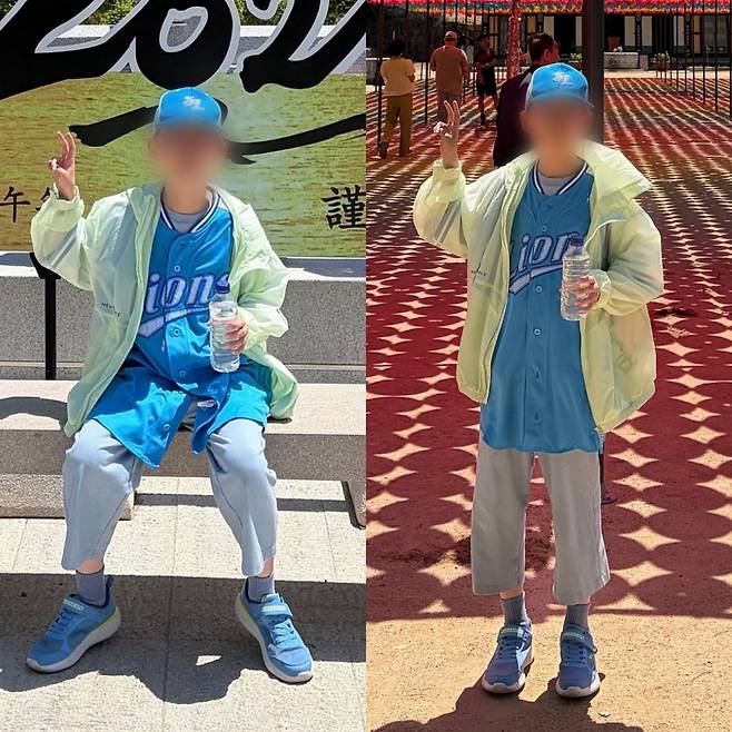 경북 청송 주왕산에서 실종되기 전 A 군의 모습. 독자 제공 2026.5.12 뉴스1