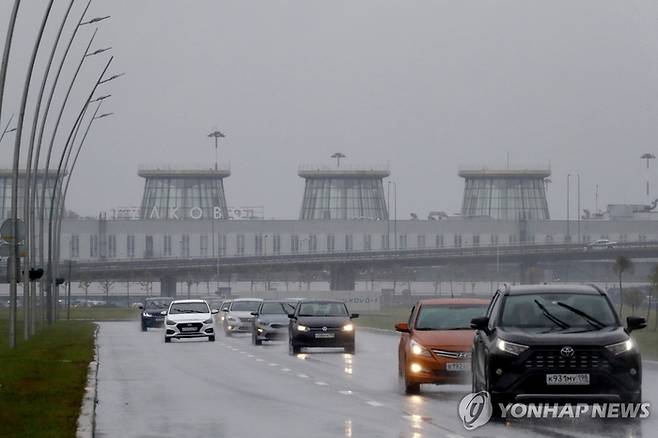 러시아 상트페테르부르크 풀코보 공항. EPA 연합뉴스