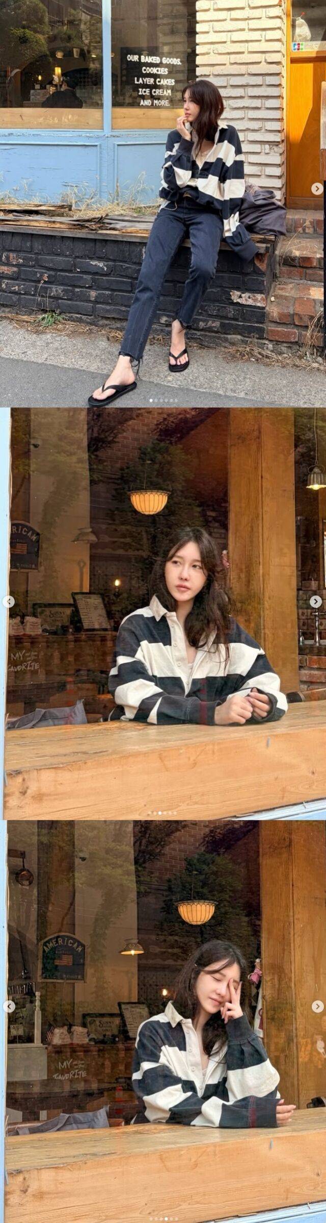 배우 이지아(47)가 세월을 거스르는 독보적인 비주얼로 온라인을 뜨겁게 달구고 있다./이지아 소셜미디어
