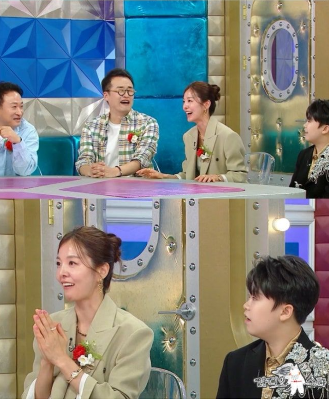 배우 김성은이 세 아이를 키우며 대치동 학원가를 섭렵했던 과거 '열혈맘' 시절의 충격적인 교육 비화를 대방출한다./ MBC ‘라디오스타’