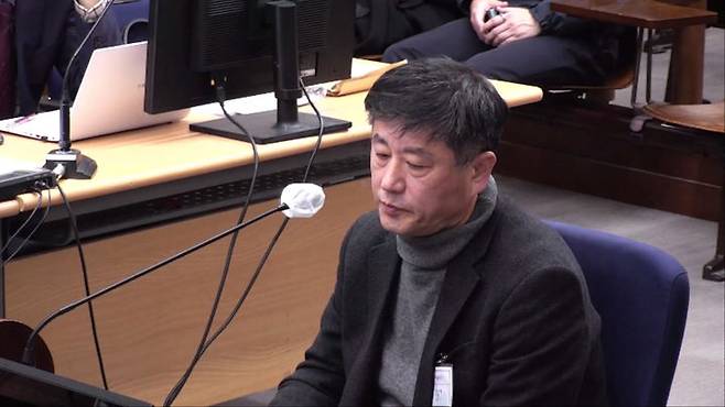 [서울=뉴시스] [서울=뉴시스] '12·3 비상계엄' 선포 후 부정선거 의혹을 수사할 '제2수사단' 구성을 위해 기밀인 요원 명단을 받은 혐의로 기소된 노상원 전 국군정보사령관에게 징역 2년이 확정됐다. (사진=서울중앙지법 제공). 2026.05.12. photo@newsis.com *재판매 및 DB 금지