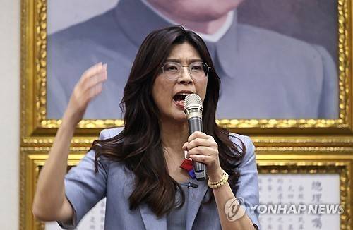 정리원 대만 중국국민당 주석(대표) [AP 연합뉴스 자료사진, 재판매 및 DB 금지]