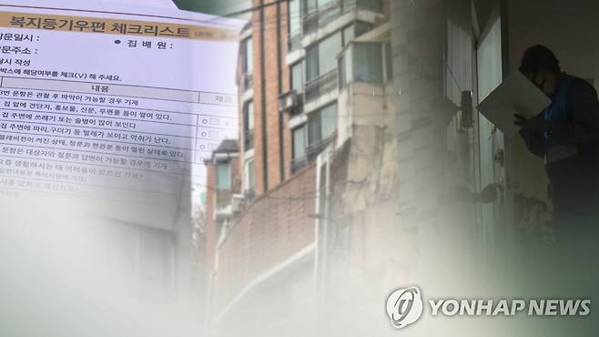 복지 위기가구 발굴 (CG) [연합뉴스TV 제공]