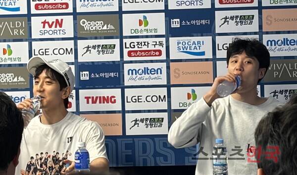 허훈(왼쪽)과 허웅. ⓒ스포츠한국 김성수 기자