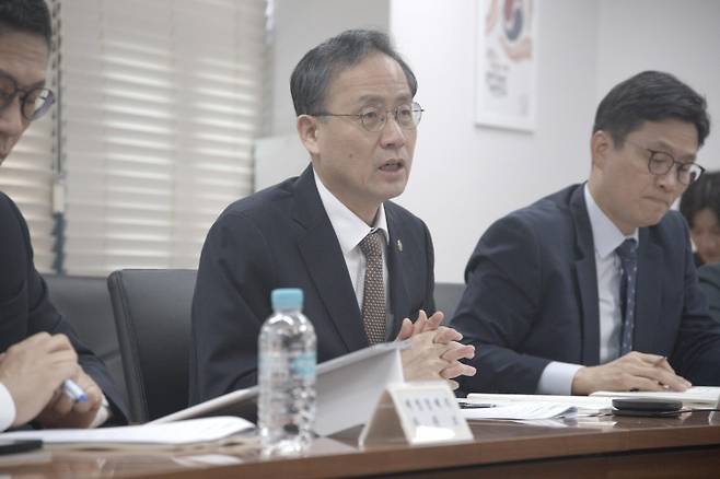 이형일 재정경제부 차관이 13일 정부서울청사에서 열린 2026년 5월 일자리 전담반에서 모두발언을 하고 있다.(ⓒ뉴스1, 재정경제부 제공, 무단 전재-재배포 금지)