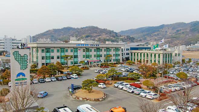 하동군청 전경 ⓒ하동군 제공