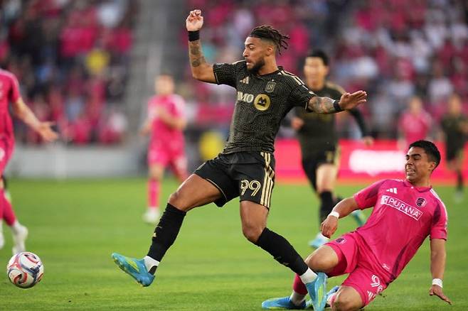LAFC와 세인트루이스의 경기 모습. 사진=AFPBB NEWS