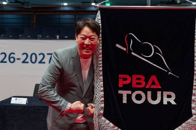 프로당구 PBA 팀리그 휴온스에 새 둥지를 틀게 된 '헐크' 강동궁. 사진=PBA