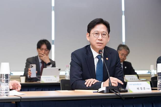 [서울=뉴시스] 배경훈 부총리 겸 과학기술정보통신부 장관. (사진=과학기술정보통신부 제공) 2026.05.08. photo@newsis.com *재판매 및 DB 금지 /사진=뉴시스