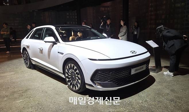 신형 그랜저 [사진촬영=최기성 매경 디지털뉴스룸 기자]