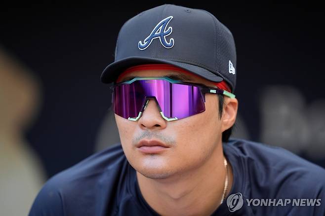 14일(한국시간) 시카고 컵스전에 출전해 올 시즌 첫 안타를 올린 김하성 [AP=연합뉴스]