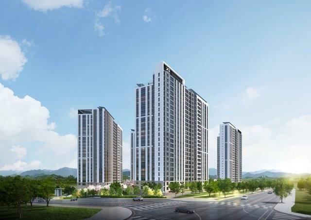 검암역자이르네 투시도 (자이에스앤디 제공)